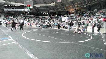 80 lbs Consi Of 8 #1 - Liam Wright, Broken Arrow Wrestling Club vs Reilas Sanchez, Locust Grove Youth Wrestling