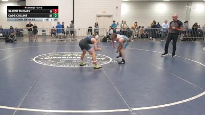 120 lbs Consi Of 64 #2 - Slater Thomas, IA vs Cade Collins, NJ