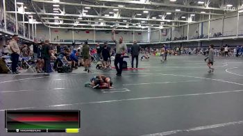 56 lbs Round 7 (8 Team) - Lucas Schuman, Mat Assassins White vs Kaine Salisbury, Rampage