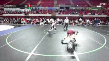 138 lbs Round 2 - Quarters & 1st Wb (16 Team) - Nathaniel Burchfiel, Rockwall Heath vs Sammy Taylor, Katy Cinco Ranch