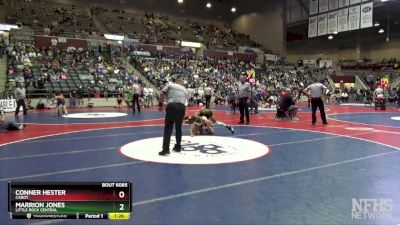 6A 106 lbs Semifinal - Conner Hester, Cabot vs Marrion Jones, Little Rock Central