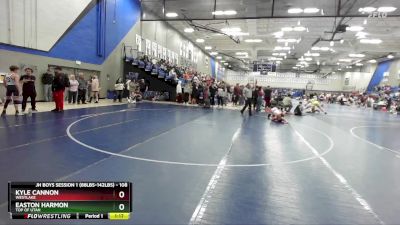 108 lbs Cons. Round 5 - Kyle Cannon, Westlake vs Easton Harmon, Top Of Utah