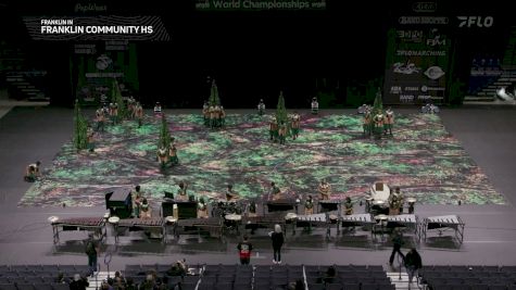 Franklin Community HS "Franklin IN" at 2026 WGI Percussion/Winds World Championships