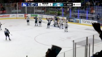 Émile Guité Extends Chicoutimi's Lead Thanks To Émile Ricard Steal And Pass