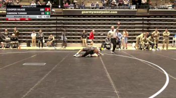 174 lbs Round Of 16 - Cooper Haase, Army vs Lindson Turner, Columbia