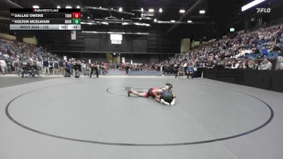 132 lbs Champ. Round 1 - Miles Dean, Kansas City - Sumner Academy HS vs Jackson Goodman, Emporia