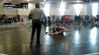 157 lbs Round Of 32 - Brady Campbell, The Citadel vs Kyle Deisley, Franklin & Marshall