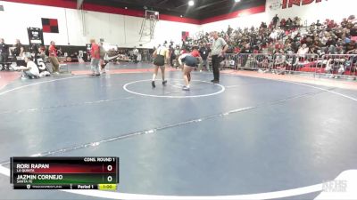 115 lbs Cons. Round 1 - Rori Rapan, La Quinta vs Jazmin Cornejo, Santa Fe