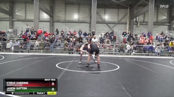 190 lbs Champ. Round 1 - Cyrus Harding, Ogden`s Outlaws vs Jaxon Gatton, Winfield