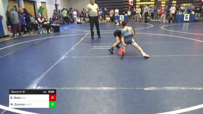 65 lbs Round Of 16 - Brooks Bialo, Bad Karma vs Micah Duncan, Westshore