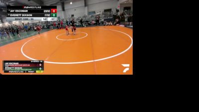 55 lbs Quarterfinal - Everett Dixson, Fitness Fight Factory Wrestling Club vs Jay Escobar, Gracie Barra Westchase Wrestling Club