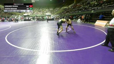 167 lbs Consi Of 16 #1 - Armando Rivera, Foothill vs Austin Graham, Liberty (Madera)