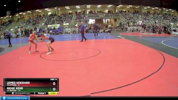 154 lbs Semis & 1st Wrestleback (8 Team) - Ridge Kehr, La Grande vs James Goddard, Tillamook