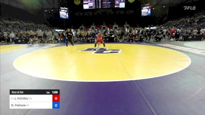 175 lbs Rnd Of 64 - James Holiday, CA vs Bruno Pallone, MT