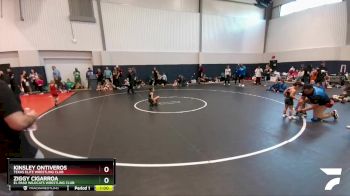 56 lbs Round 1 - Kinsley Ontiveros, Texas Elite Wrestling Club vs Ziggy Cigarroa, El Paso Wildcats Wrestling Club