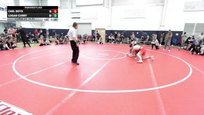 C-160 lbs Consi Of 16 #2 - Cael Boyd, VA vs Logan Curry, MI