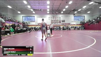 150 lbs Semifinal - Chance Ruble, SECKMAN vs Reed Wilson, NIXA