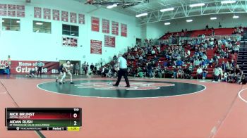 150 lbs Round 3 - Aidan Rush, St Francis De Sales (Columbus) vs Nick Brunst, Medina Buckeye