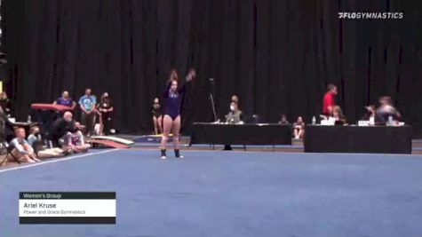 Ariel Kruse - Women's Group, Power and Grace Gymnastics - 2021 Women's Xcel Region 4 Championships