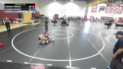 67 lbs Round 1 - Dempsey Freeman, Fight House Wrestling vs Maximus Quevedo, So Cal Bear