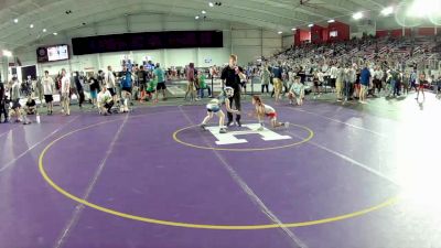 53-62 lbs Champ. Round 1 - Abby Bradley, Michigan vs Grace Kerr, Pedraza Wrestling