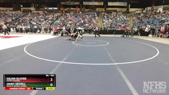 5A - 132 lbs Cons. Semi - Owen Newell, Wichita-Bishop Carrol vs Julian Glover, Salina-Central