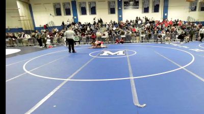 160 lbs Quarterfinal - Jake Ashman, Natick vs Emanuel Psikarakis, Needham