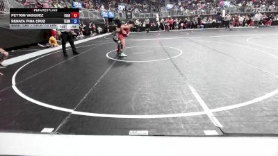 104.8-112 lbs Rr Rnd 3 - Peyton Vasquez, Claremore Wrestling Club vs Renata Pina Cruz, Terminator Wrestling Academy
