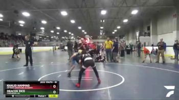 81 lbs Cons. Round 4 - Deacon Rice, Lakewood WC vs Khalid Hammad, Detroit Grappling Academy