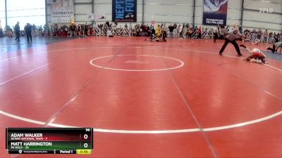 96 lbs Rd# 1 9:00am Friday - Matt Harrington, PA Gold vs Adam Walker, NCWAY National Team