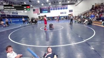 144 lbs Cons. Round 2 - Matthew Lien, Chadron vs Luciano Daniele, Laramie