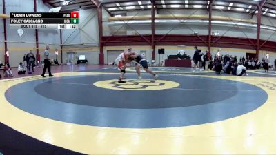 215 lbs Cons. Round 4 - Devin Dowens, Plainedge vs Foley Calcagno, IC Catholic Prep