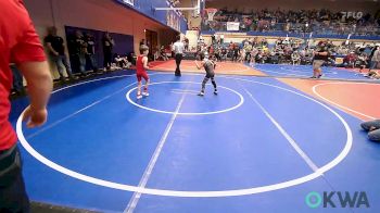 60 lbs Quarterfinal - Jacob Duncan, Prague vs Maddix Spencer, Keystone Kids