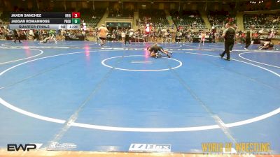 101 lbs Quarterfinal - Jaxon Sanchez, Reign WC vs Jaegar Romannose, Prodigy Elite Wrestling