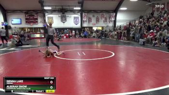 Semifinal - Sienna Lake, WBNDD vs Aleerah Snow, Champions Wrestling Club