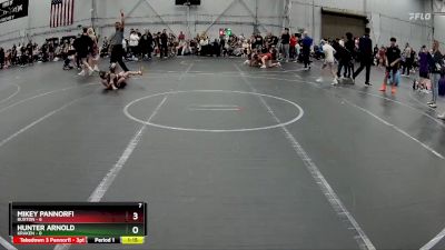 52 lbs Round 2 (4 Team) - Mikey Pannorfi, Buxton vs Hunter Arnold, Kraken