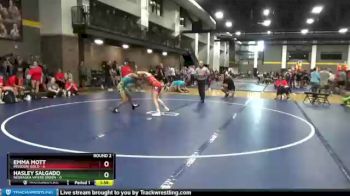 106 lbs Round 2 (3 Team) - Emma Mott, Missouri Gold vs Hasley Salgado, Nebraska Vipers Green