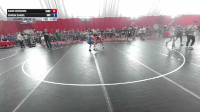 120 lbs Champ. Rd Of 64 - Sam Howard, Hurricane WC vs Owen Zabel, Guerrilla Wrestling Club