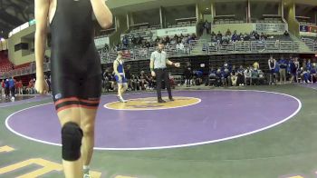 165 lbs Round 1 (4 Team) - Dominic Gillett, Bennington vs Aiden Long, Doniphan-Trumbull