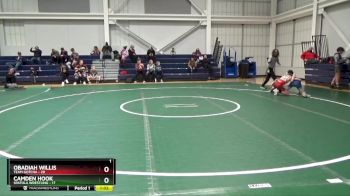 100 lbs Placement Matches (16 Team) - Obadiah Willis, Team Gotcha vs Camden Hook, Spatola Wrestling