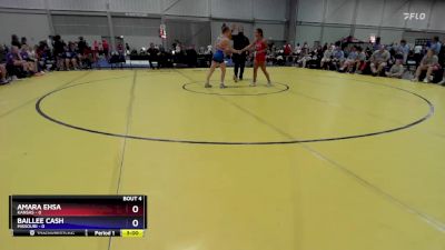 105 lbs Round 1 (8 Team) - Amara Ehsa, Kansas vs Baillee Cash, Missouri