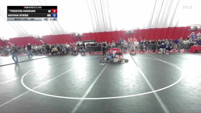 285 lbs Cons. Round 3 - Preston Krueger, Aviators Wrestling vs Nathan Stiebs, Askren Wrestling Academy