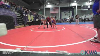 52 lbs Semifinal - Easton Nalder, Skiatook Youth Wrestling vs Levi Hughart, Raw Wrestling Club