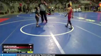 83 lbs Quarterfinal - Kyler Scanlon, Mcalester Youth Wrestling vs Adler Trammell, Duncan Demon Wrestling Club