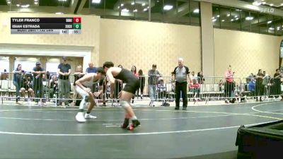 132 lbs Consi Of 16 #1 - Tyler Franco, Bonita HS vs Isiah Estrada, Socorro Warrior Wrestling/New Mexico Bad Boyz