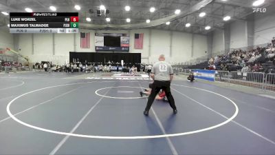 101 lbs Round 1 (3 Team) - Luke Worzel, Plainedge vs Maximus Talmadge, Port Jervis Sr HS