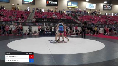 92 kg Cons Semis - Cason Howle, Blue Chip Wrestling Club vs Gage Runnels, Interior Grappling Academy