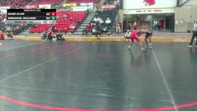 197 lbs Semifinal - Emmanuel Skillings, Central Oklahoma vs Gaige Allen, Grand View