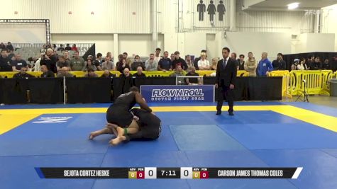 Carson James Thomas Coles vs Sejota Cortez Heske 2025 World IBJJF Jiu-Jitsu No-Gi Championship