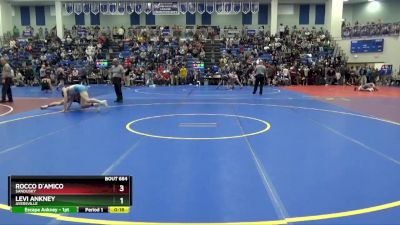 157 lbs Cons. Round 5 - Levi Ankney, Ayersville vs Rocco D`amico, Sandusky